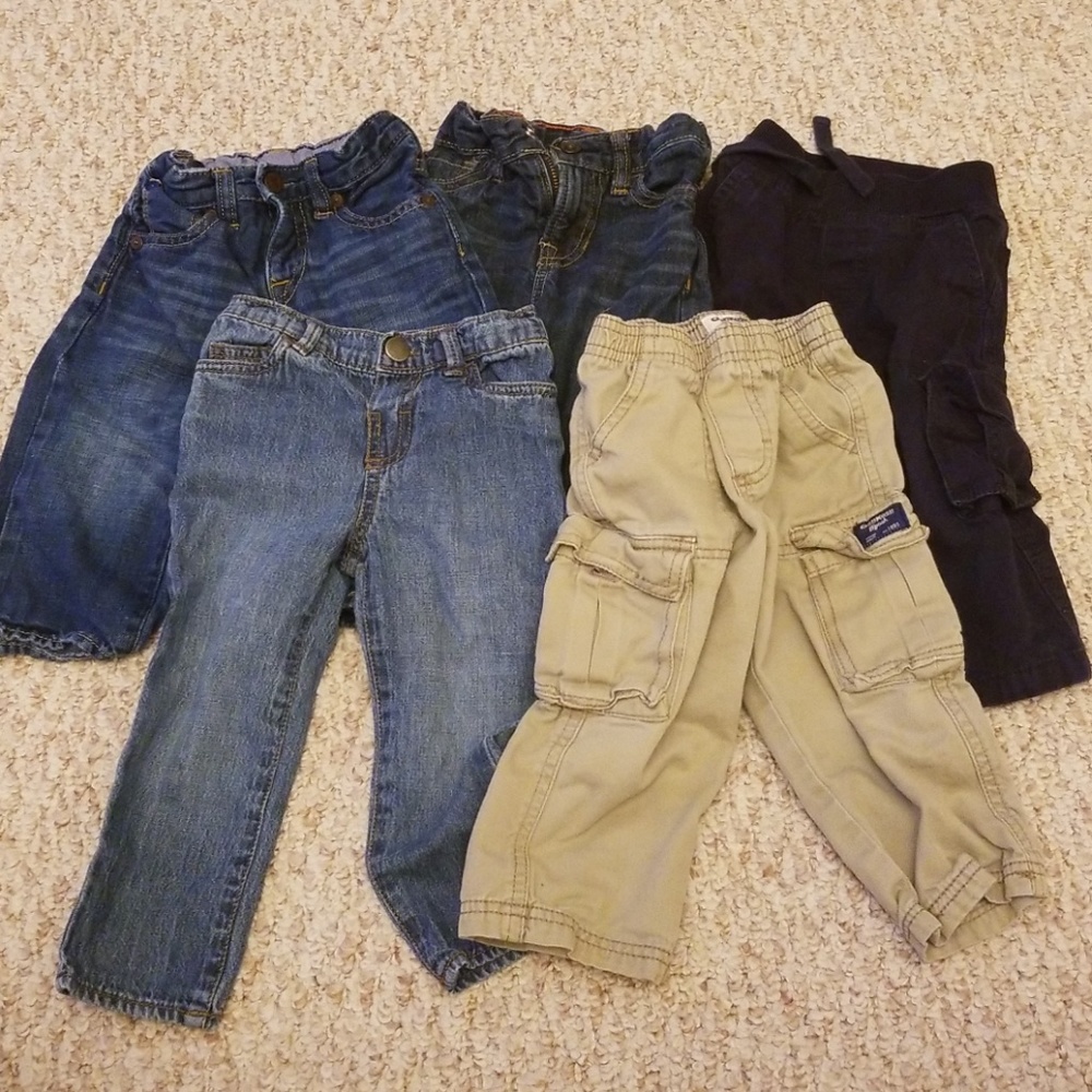 Boy's 5 pant bundle